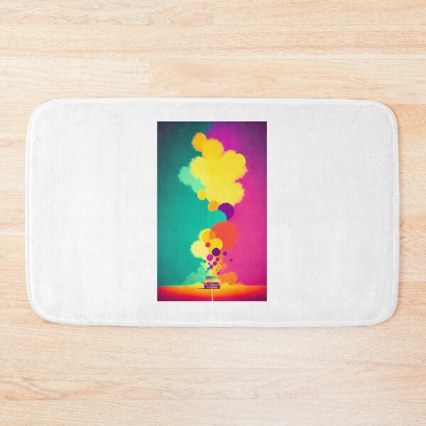Item preview, Colorful Smoke Effect: Car with Vibrant Smoke Trails designed and sold by KTOShop.