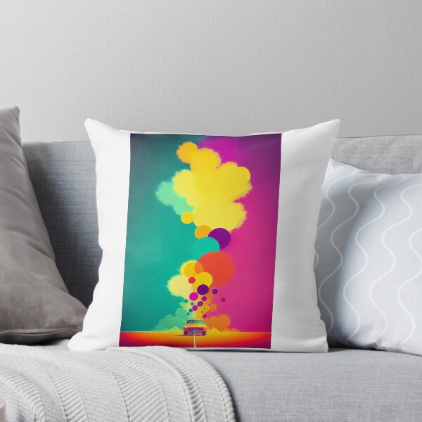 Item preview, Colorful Smoke Effect: Car with Vibrant Smoke Trails designed and sold by KTOShop.