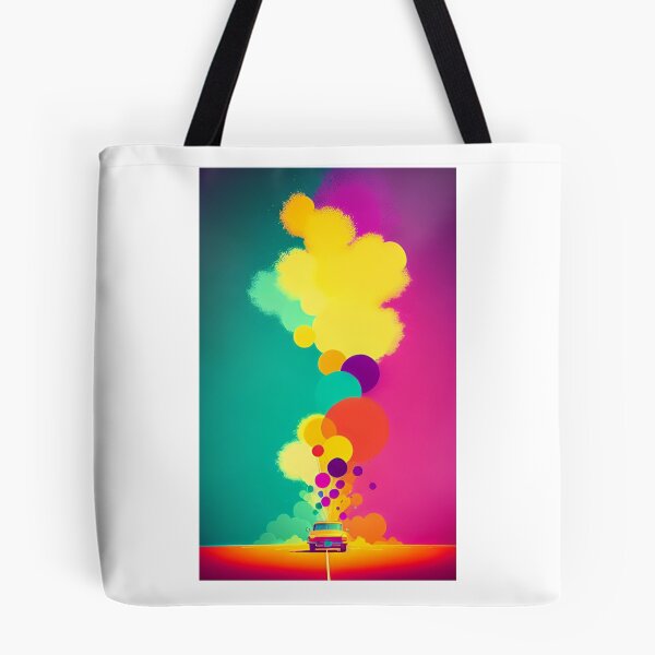 Item preview, Colorful Smoke Effect: Car with Vibrant Smoke Trails designed and sold by KTOShop.