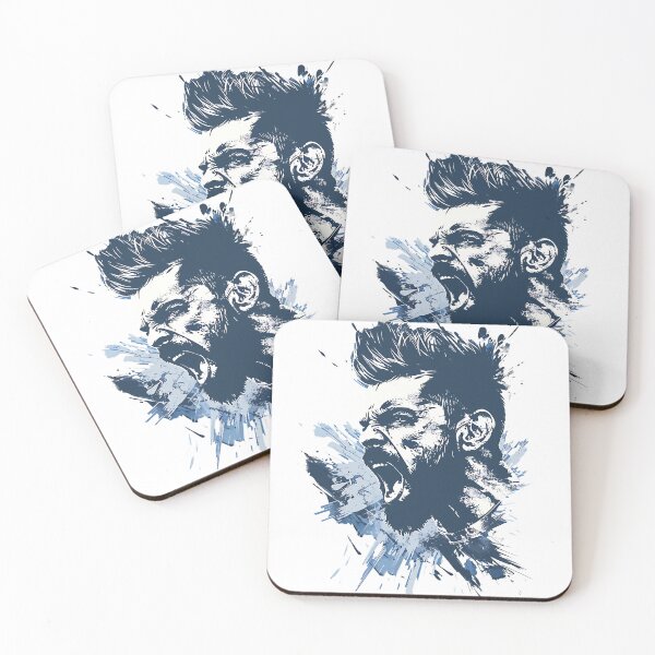 Item preview, Virat Kohli Roaring Cricket Art designed and sold by CyberWindow.