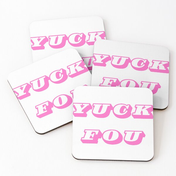 Item preview, YUCK FOU pink designed and sold by Print Fiction.