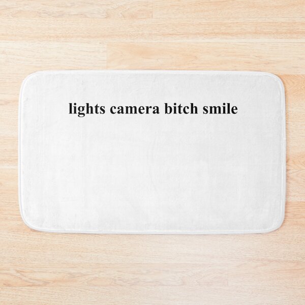 Item preview, TTPD - lights camera b* smile - taylor swift  designed and sold by jessicaleah15.