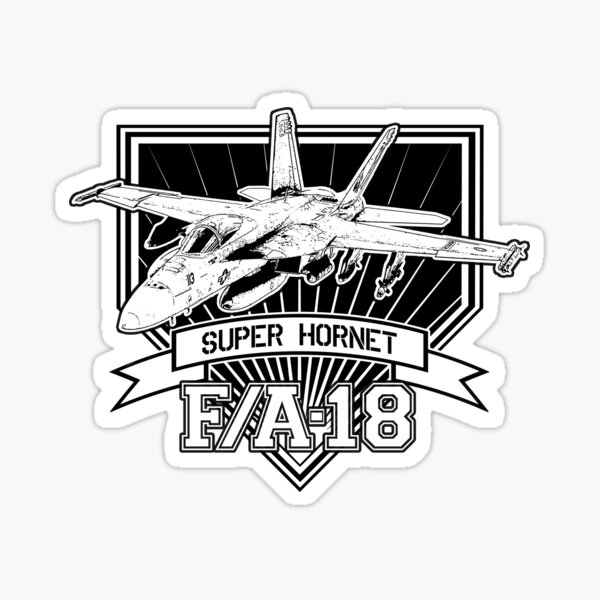 AUTOCOLLANT STICKER AUFKLEBER HUGHES F//A-18 HORNET TARGETING POD MISSILE