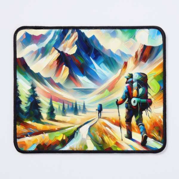 Artikelvorschau, Backpacking to the mountains entworfen und verkauft von flarble.