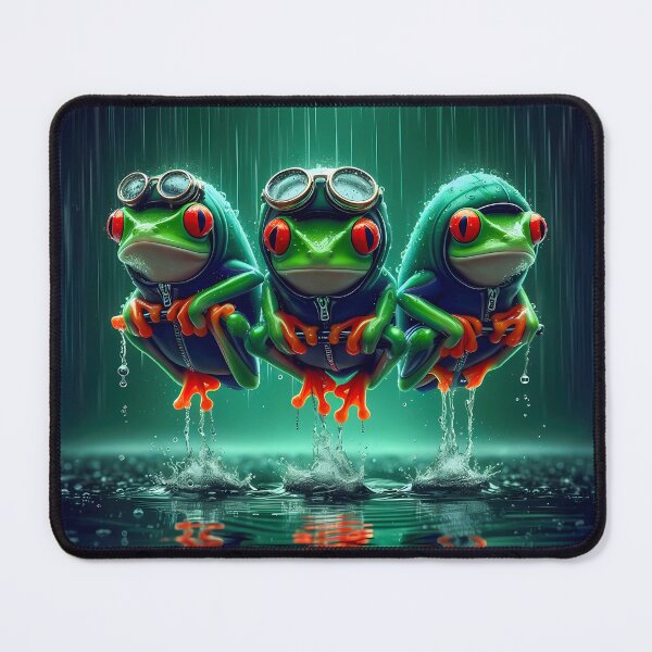 Item preview, Frog divers designed and sold by Vibranta Studio.