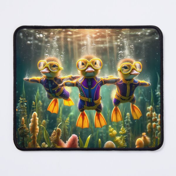 Item preview, Duck divers designed and sold by Vibranta Studio.