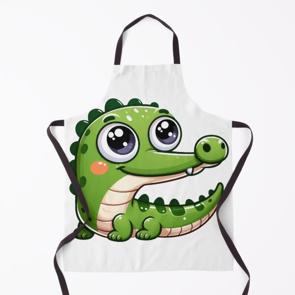 Item preview, Gharial Crocodile Cove Cute Animal Stickers  A Splash of Forest Frolics and Underwater Whimsy! designed and sold by dcohea.