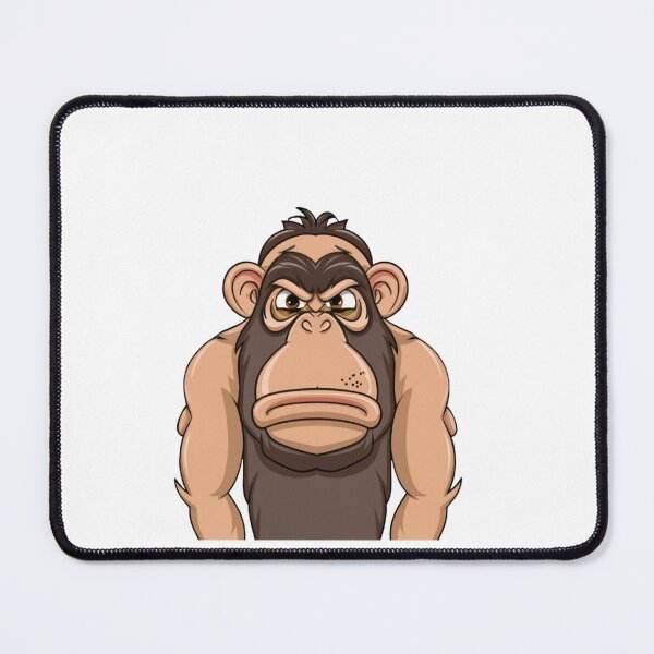 Item preview, Unimpressed Rough Chimpanzee designed and sold by ZMaria.