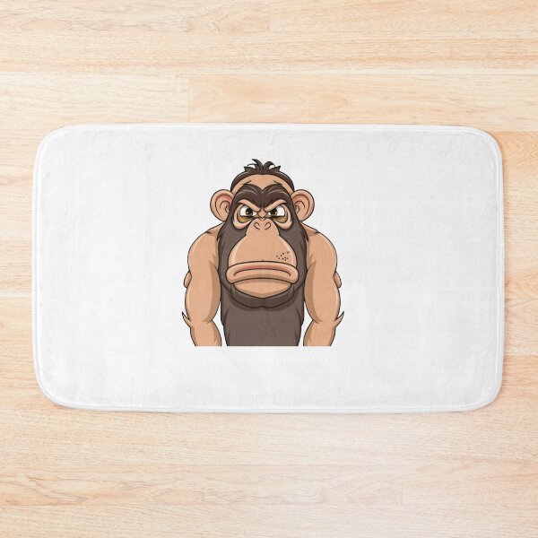 Item preview, Unimpressed Rough Chimpanzee designed and sold by ZMaria.