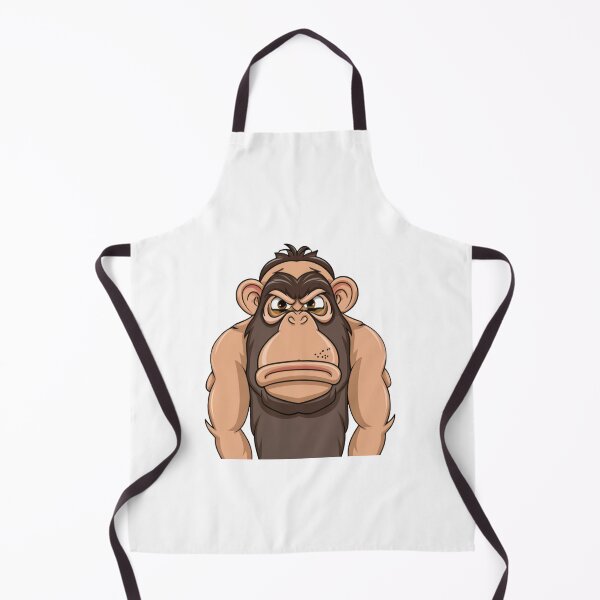 Item preview, Unimpressed Rough Chimpanzee designed and sold by ZMaria.