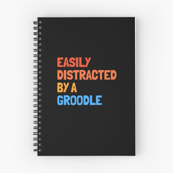 Item preview, Easily Distracted By A Groodle Funny Dog Gift  designed and sold by Guarddogdrive.