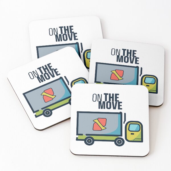 Item preview, On The Move - Garbage Truck Icon designed and sold by NiftyWrx.