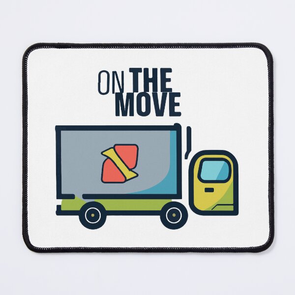 Item preview, On The Move - Garbage Truck Icon designed and sold by NiftyWrx.