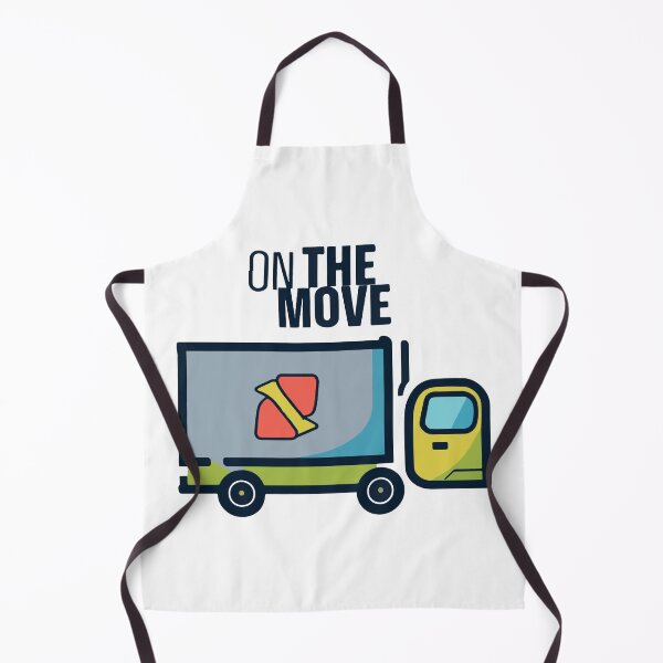 Item preview, On The Move - Garbage Truck Icon designed and sold by NiftyWrx.