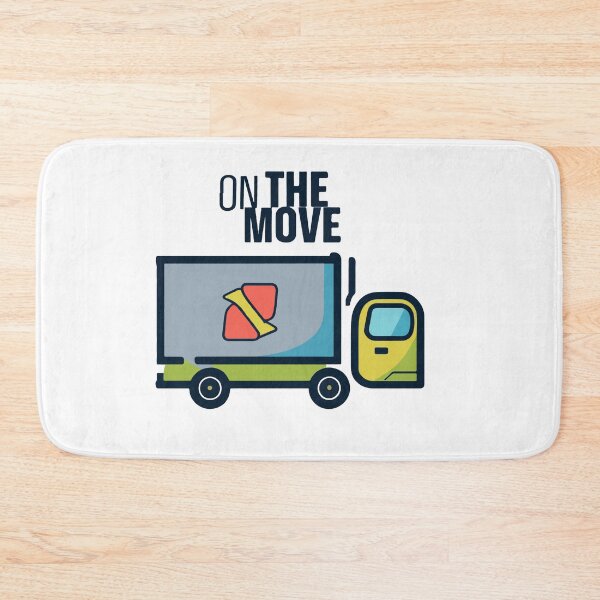 Item preview, On The Move - Garbage Truck Icon designed and sold by NiftyWrx.