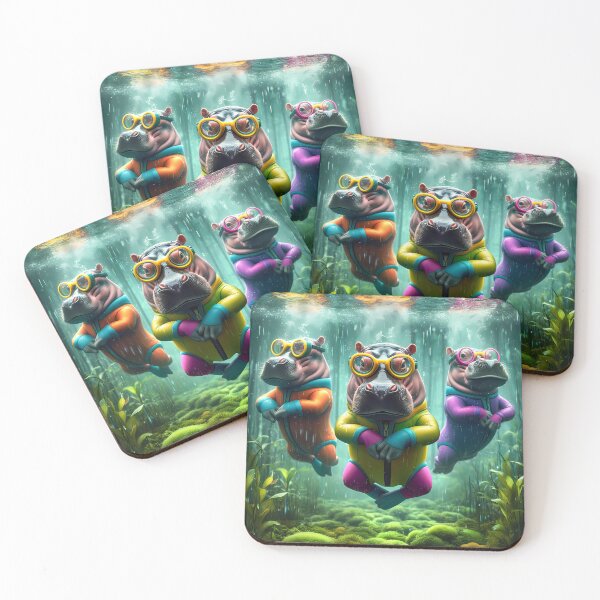 Item preview, Hipo divers designed and sold by Vibranta Studio.