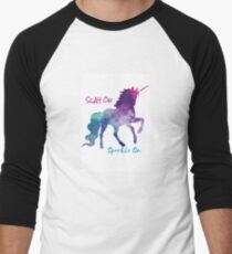 State Of Slay - Unicorn Slay Men's Baseball ¾ T-Shirt
