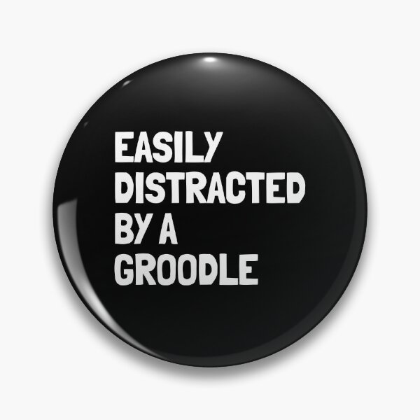 Item preview, Easily Distracted By A Groodle Funny Dog Gift  designed and sold by Guarddogdrive.