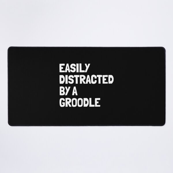 Item preview, Easily Distracted By A Groodle Funny Dog Gift  designed and sold by Guarddogdrive.
