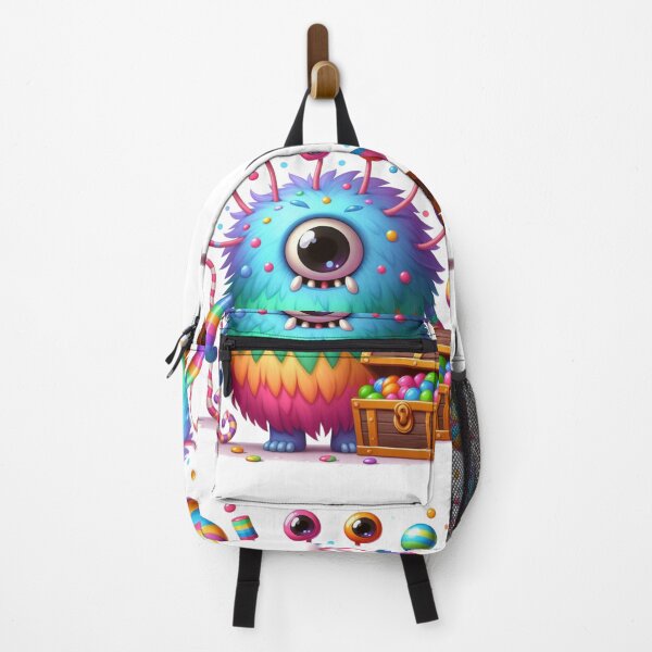 Item preview, Funny colorful monster with sweets designed and sold by bernhagen.