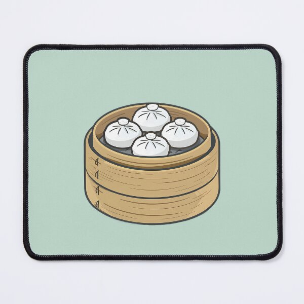 Item preview, Steamed buns in a bamboo steamer designed and sold by sakurashorty.