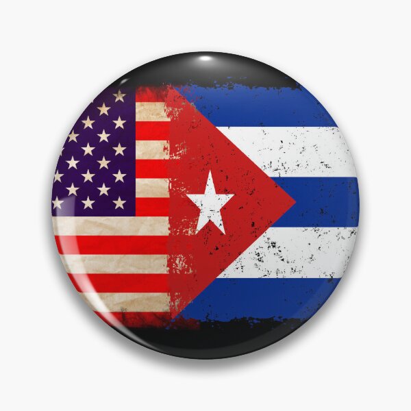Item preview, US Flag and Cuba Flag Pride Wear Design designed and sold by LovelyHappyGift.