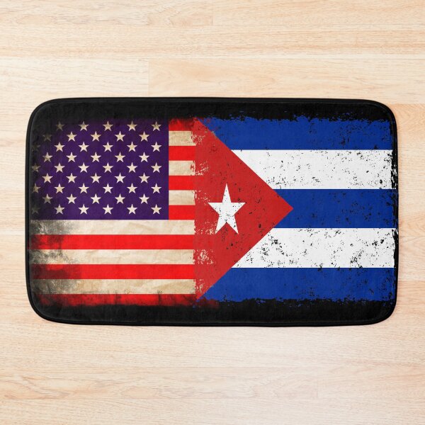 Item preview, US Flag and Cuba Flag Pride Wear Design designed and sold by LovelyHappyGift.