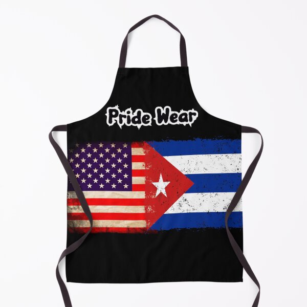 Item preview, US Flag and Cuba Flag Pride Wear Design designed and sold by LovelyHappyGift.
