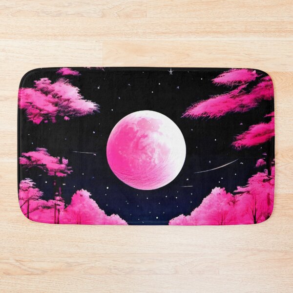 Item preview, Enchanting Pink Moon designed and sold by Health And Fitness Posts e-Store.