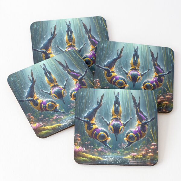 Item preview, Humming bird Divers designed and sold by Vibranta Studio.
