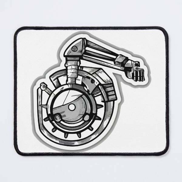 Item preview, Mechanical Garbage Truck Arm Ink Drawing designed and sold by NiftyWrx.