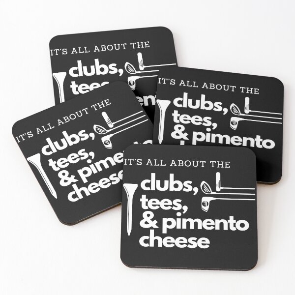 Item preview, Augusta Golf Tournament Pimento Cheese Sandwich white text designed and sold by BlakeleyB.