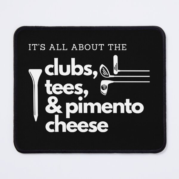 Item preview, Augusta Golf Tournament Pimento Cheese Sandwich white text designed and sold by BlakeleyB.