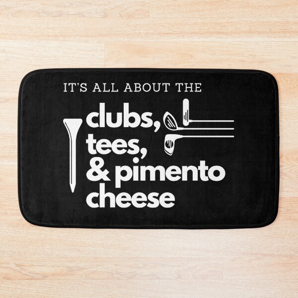 Item preview, Augusta Golf Tournament Pimento Cheese Sandwich white text designed and sold by BlakeleyB.