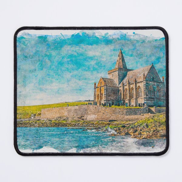 Item preview, St Monans Old Kirk East Neuk Of Fife Scotland designed and sold by GG WALL ART.