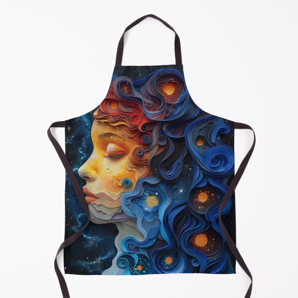 Item preview, Cosmic Sky Goddess Papercut designed and sold by OccultDreams.