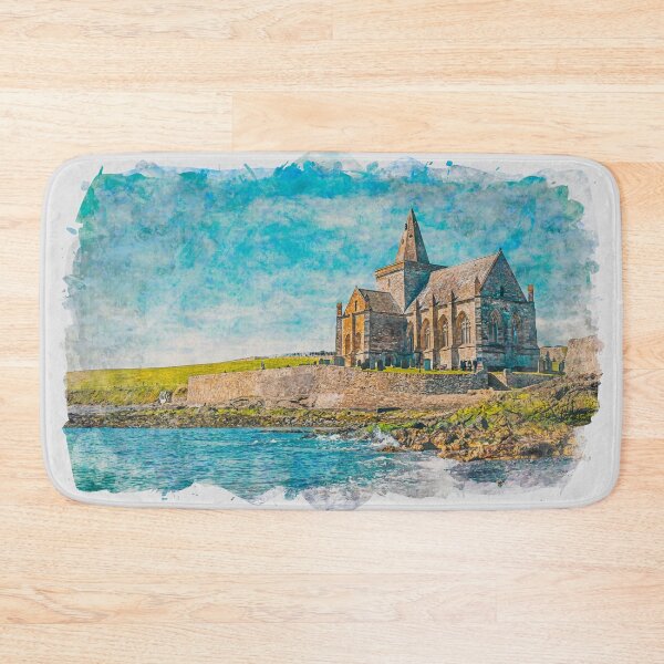 Item preview, St Monans Old Kirk East Neuk Of Fife Scotland designed and sold by GG WALL ART.