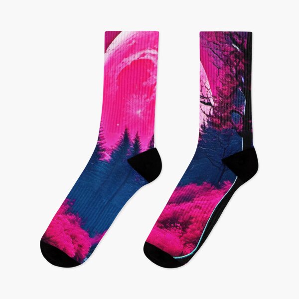 Item preview, Pink Moonlit Forest Fantasy designed and sold by Health And Fitness Posts e-Store.