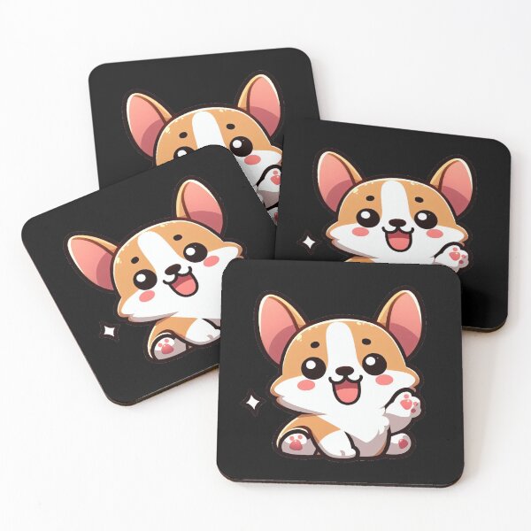 Artikelvorschau, Entzückende Corgi-Welpenillustration - süßer und verspielter Hund entworfen und verkauft von Shtex.