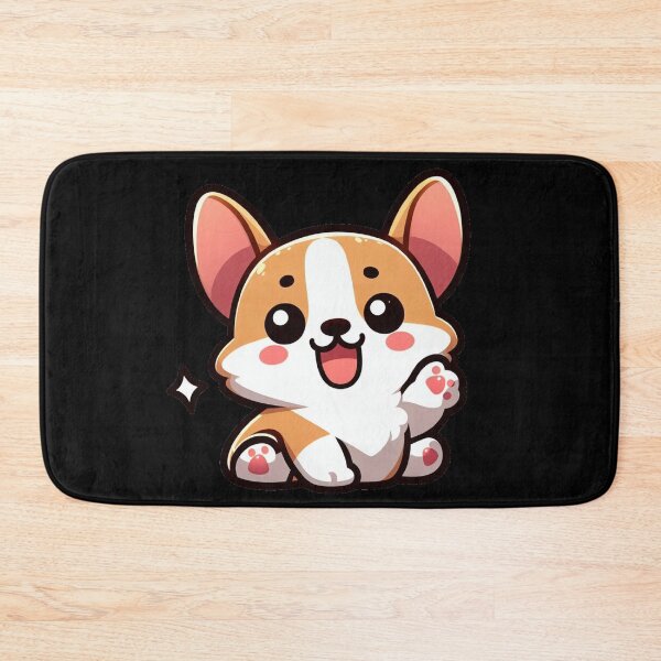 Artikelvorschau, Entzückende Corgi-Welpenillustration - süßer und verspielter Hund entworfen und verkauft von Shtex.