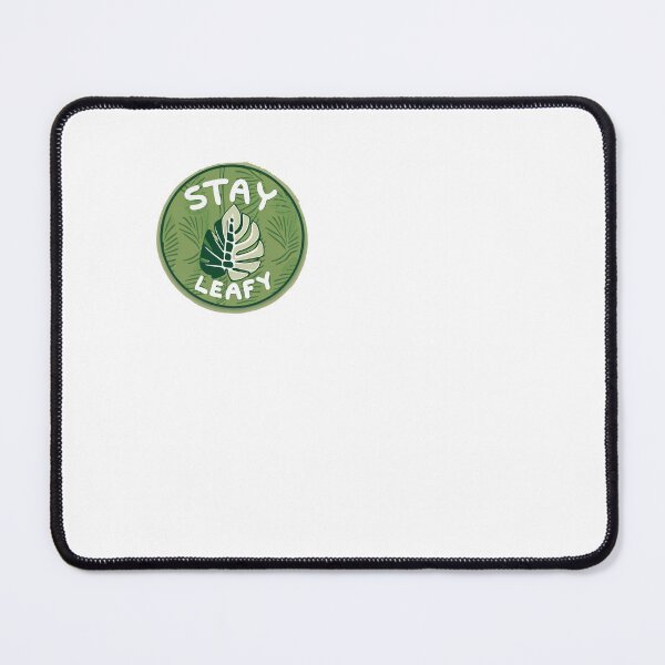Item preview, Stay Leafy Tropical Botanical Quote Design designed and sold by NiftyWrx.