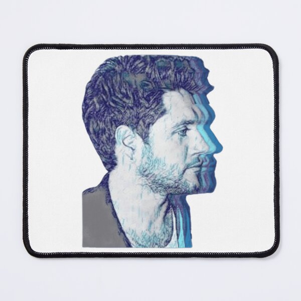 Item preview, Niall Horan Blue Glitch Drawing designed and sold by CraftyKayla26.