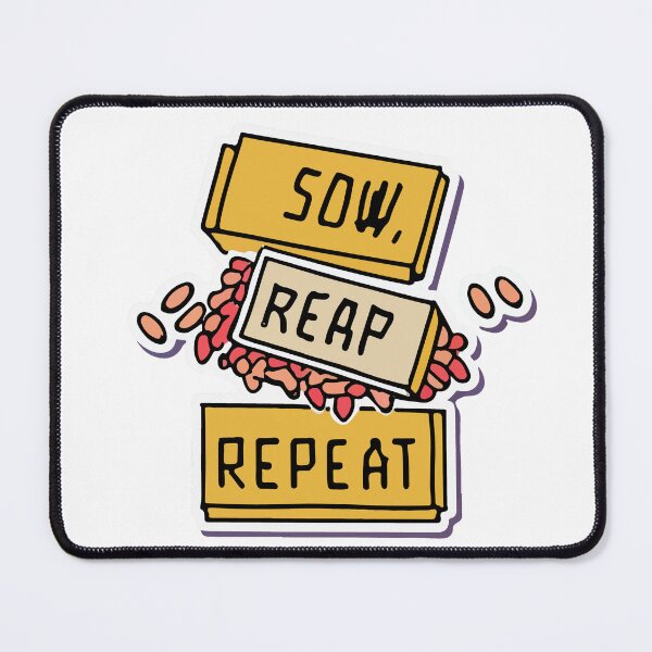 Item preview, Sow, Reap, Repeat - Colorful Seed Packets Pixel Art designed and sold by NiftyWrx.