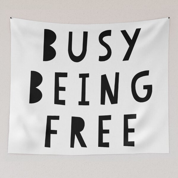 Item preview, Busy being free designed and sold by sweetgrenadine.
