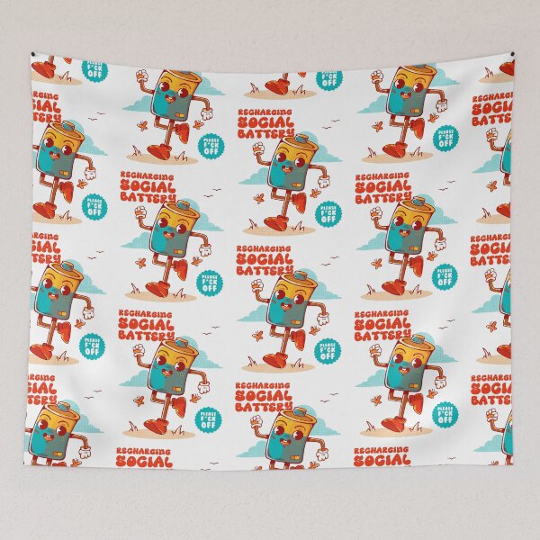 Item preview, SOCIAL BATTERY designed and sold by Chofy87.