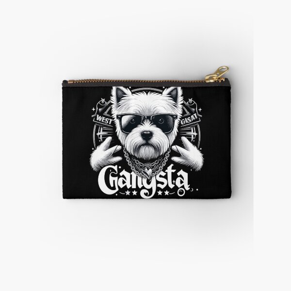 Item preview, West Highland White Terrier Gangsta Dog Gift designed and sold by Pineapple-Tree.