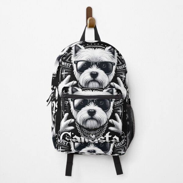 Item preview, West Highland White Terrier Gangsta Dog Gift designed and sold by Pineapple-Tree.