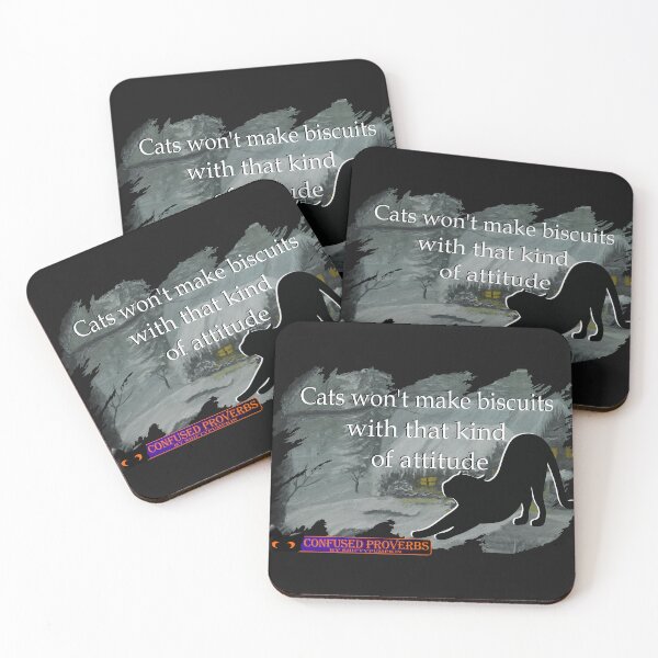 Item preview, Confused Proverbs: Cat Biscuits designed and sold by ShiftyPumpkin.