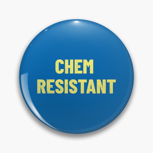 Item preview, Chem Resistant - Fallout designed and sold by mr-k-store.