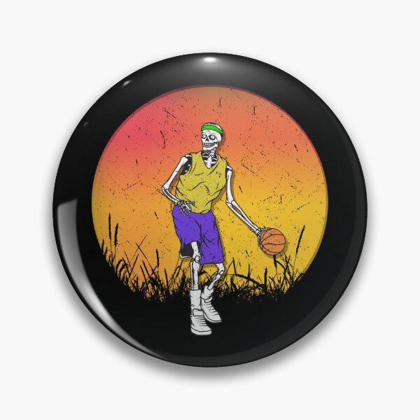 Item preview, Basketball Skeleton Sunset designed and sold by franktact.
